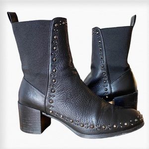 Adrianna Papell Bennett Studded Leather Chelsea